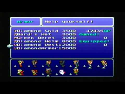Final Fantasy 3 Playthrough - Part 65 Setzer's Dead Love