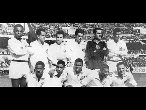 Dorval, Mengálvio, Coutinho, Pelé e Pepe, o ataque dos sonhos do Santos F.C.