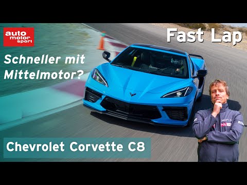 Corvette C8 Stingray: Schneller mit Mittelmotor? - Fast Lap | auto motor und sport