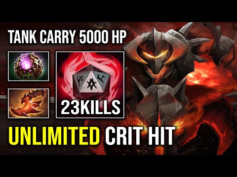 UNLIMITED CRIT RATE Instant 1 Shot Chaos Knight Super Tank Hard Carry 5000 HP Dota 2
