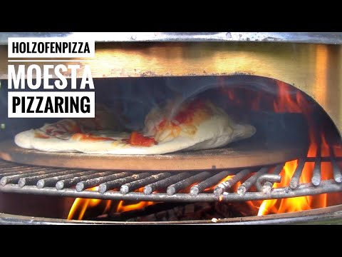 #40: Pizza from the kettle grill with Moesta pizza ring – like wood-fired pizza from an Italian r...