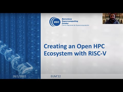 Creating an Open HPC Ecosystem with RISC-V