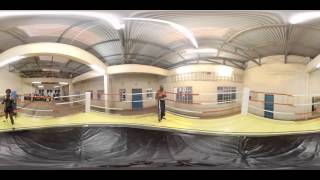 The making of Robert the Muay Thai trainer's story in 360 Video #FindYourPurpose #BlazeKenya