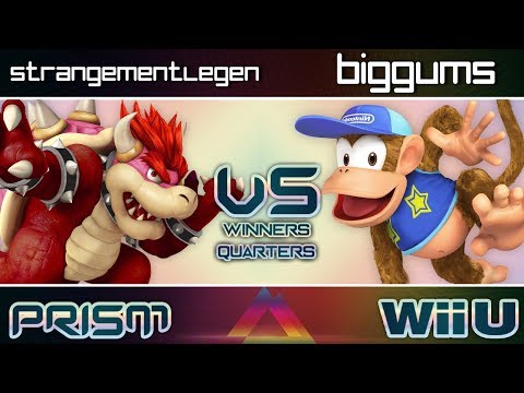 PRISM 145 - StrangeMentlegen (Bowser/Bayo) vs. Biggums (Diddy Kong) - Winners Quarters - Smash Wii U