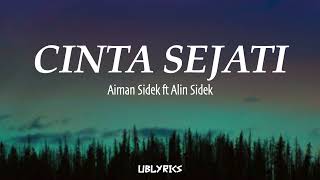 Download lagu Aiman Sidek ft Alin Sidek - Cinta Sejati mp3 Download lagu Aiman Sidek ft Alin Sidek - Cinta Sejati mp3