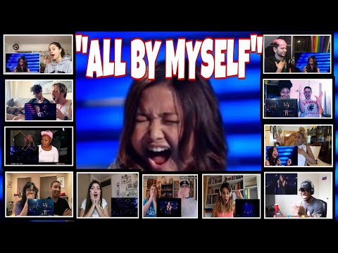 "ALL BY MYSELF" REACTORS REACTION COMPILATION/CHARICE