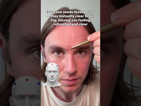 🧠 Brain Fog Hack 🧠 Clear mental fog and sharpen your focus with this simple acupressure routine