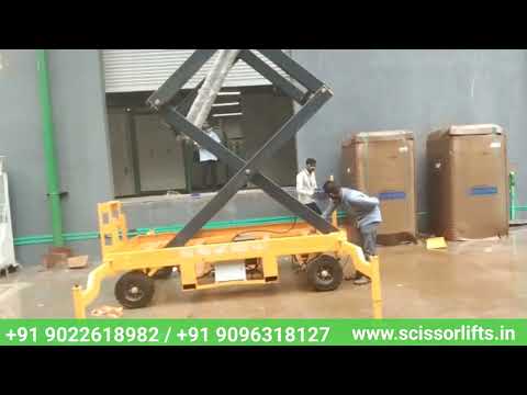 Scissor Lift Self Propelled Battery Operated