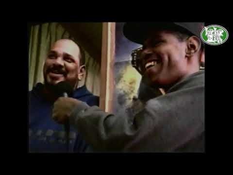 Mad Flava interview & freestyle 1993 HipHopSlam w. Turntable T