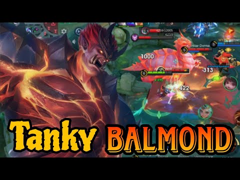 BALMOND WITH FULL TANKY BUILD || BALMOND CARRY WHOLE TEAM || BALMOND BEST BUILD 2025 ||#moba #ml 