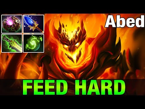 FEED HARD - Abed 9.2K MMR Plays Shadow Fiend - Dota 2