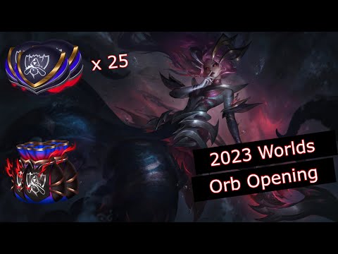 25 Worlds Orbs 2023 - $50 Worth of Orbs - League of Legends