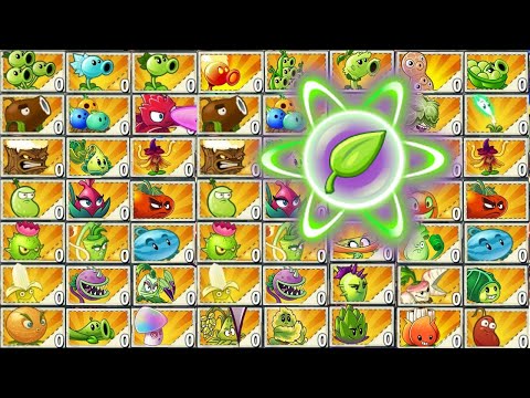 PvZ 2 Random Team Plants Vs Brickhead Zombie LEVEL 100 - Which Plant Team 's Best?
