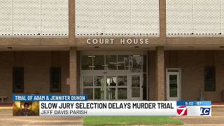 11 of 14 jurors chosen in murder trial of couple accused of starving son