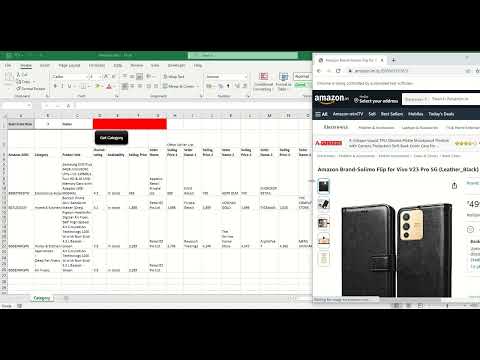 Web Scraping Selenium Excel VBA