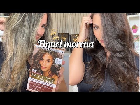 ✨I GAVE UP ON BEING BLONDE AND BECAME BRUNETTE✨ {with Excellence without ammonia by L’Oreal Paris}