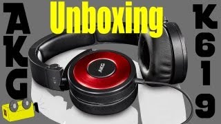 Video thumbnail for AKG K619 (Vibrant red) Unboxing [Deutsch/HD+] by GoLDnTRiXX. Was denn sonst?
