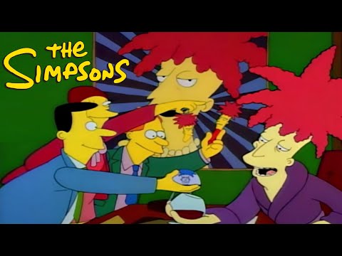 Sideshow Bob Takes over the Krusty Show | The Simpsons