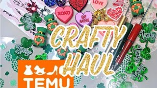 Affordable Craft Haul | Temu Coupon Code fav45575