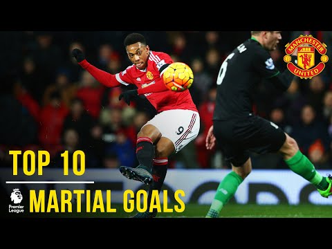 Anthony Martial | Top 10 Premier League Goals | Manchester United