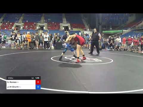 126 Lbs Round Of 128 - Sullivan Ramos, Wisconsin Vs Joseph McManus-Shortt, New Jersey 6a0a