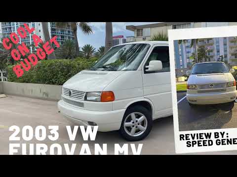2003 VW EuroVan MV VIDEO REVIEW! Super Cool RV on a Budget!