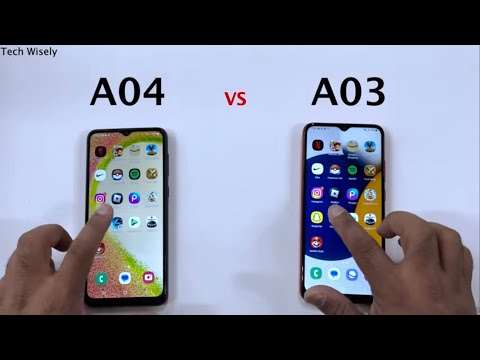 SAMSUNG A04 vs A03  - SPEED TEST