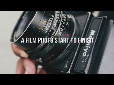 A FILM PHOTO FROM START TO FINISH. ASMR SATISFYING SOUNDS!!