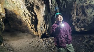 岩手県　安家洞　土砂降り洞窟探検