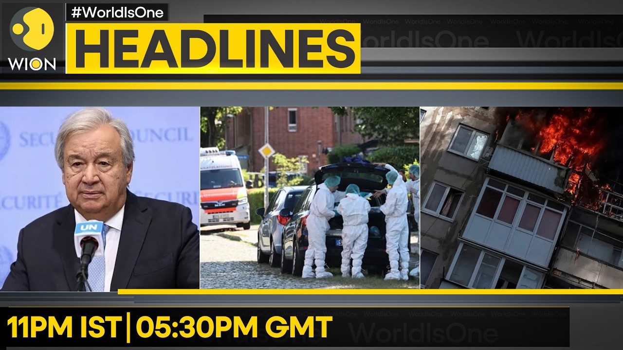 Russian Strikes Kill 9 Across Ukraine | UN Chief Slams Israeli Settlement Expansion | WION Headlines
