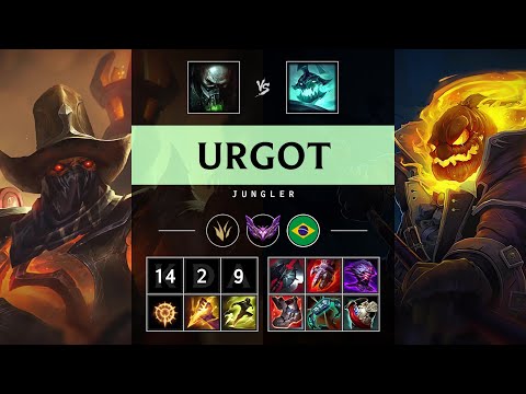 Urgot Jungle vs Hecarim - BR Master Patch 25.15