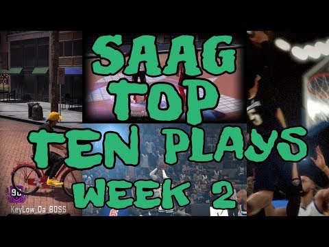 Week 2 of SAA Gaming's Top 10 NBA2K18 Plays of the Week