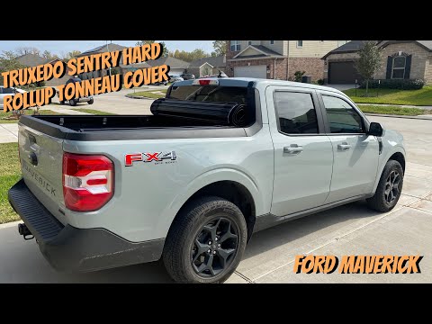 Ford Maverick - Truxedo Sentry Hard Rollup Install/Review