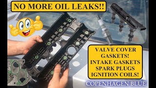 How to replace V6 Intake, Valve Cover Gasket, Spark Plugs and Ignition Coil Replacement