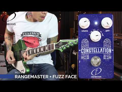Crazy Tube Circuits Constellation NOS OC45 Germanium Fuzz/Booster 2010s Blue image 6