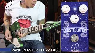 Video thumbnail for Crazy Tube Circuits Constellation Fuzz - pedal demo by RJ Ronquillo by R.J. Ronquillo