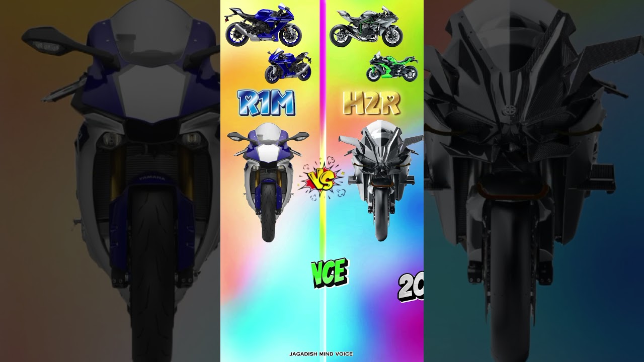 R1M🤜🏻🤛🏻NINJAH2R #trending #new #viral #r1m #vs #ninjah2r #comperison #shorts #video