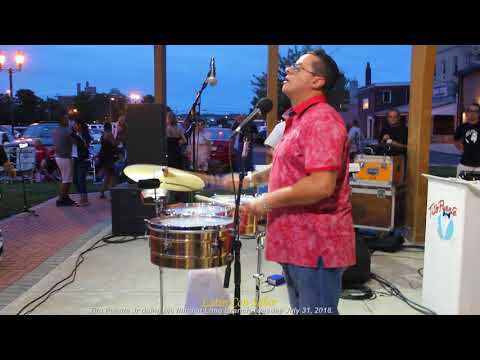 Tito Puente Jr doing his thing con www.Latinconsabor.com in the house!!!