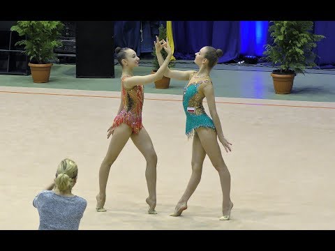 Gimnastyka artystyczna: Natalia Kozioł & Natalia Kulig - WOW! - DMP Rumia 2017
