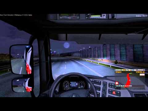 ets2mp Mercedes Actros Luxembourg - Rotterdam