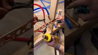 PEX stubbed out in copper #plumber #plumbing #diy #shrots #renovation #shortsvideo #soldering