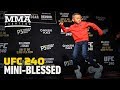 Mini Blessed Shows Off Dance Moves at UFC 240 Workouts - MMA Fighting