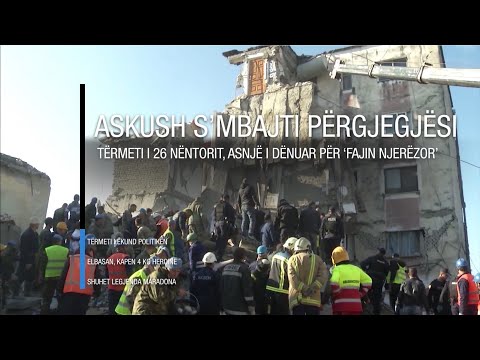 Edicioni informativ - 26 Nëntor 2020 - Ora 16:00 - RTV Ora