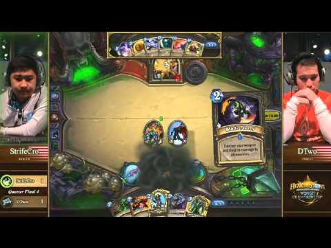 Blizzcon 2014 Hearthstone World Championship - Quarterfinals - DTwo vs Strifecro