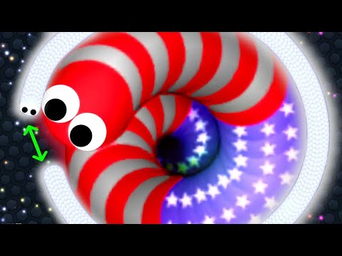 TROLL SNAKE TAKES OVER! Epic Slitherio Gameplay | Slither.io