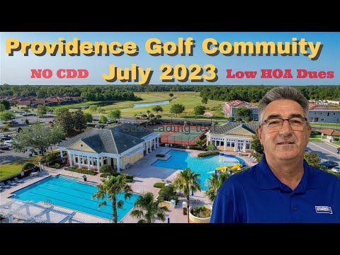 Providence Golf Community Davenport Florida July 2023 Update drive through video. #orlandoflorida