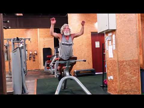 83 YEAR OLD DOES SPINE STRENGTHENING EXERCISE FOR SENIORS
