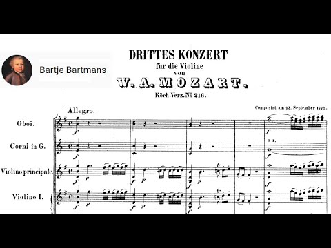 Mozart - Violin Concerto No. 3, K. 216 [Grumiaux]