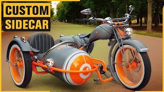 Download the video "Most Creative SIDECARS and Chopper Bike TRAILERS"