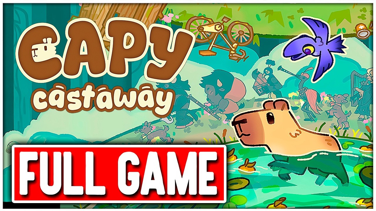 CAPY CASTAWAY Gameplay Walkthrough FULL GAME No Commentary + Ending